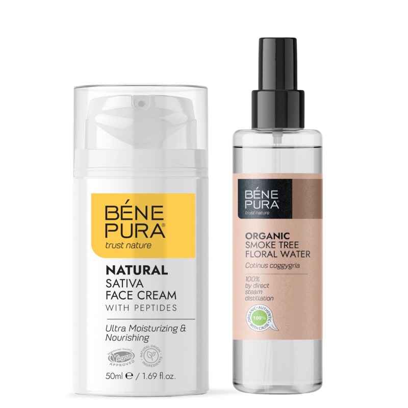 Bio Rookboom water en Hydraterende gezichtscrème - GMC