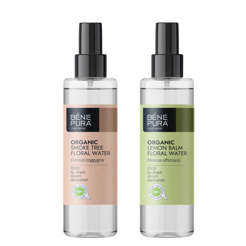 Bio Rookboom water en Bio Citroenmelisse water - GMC