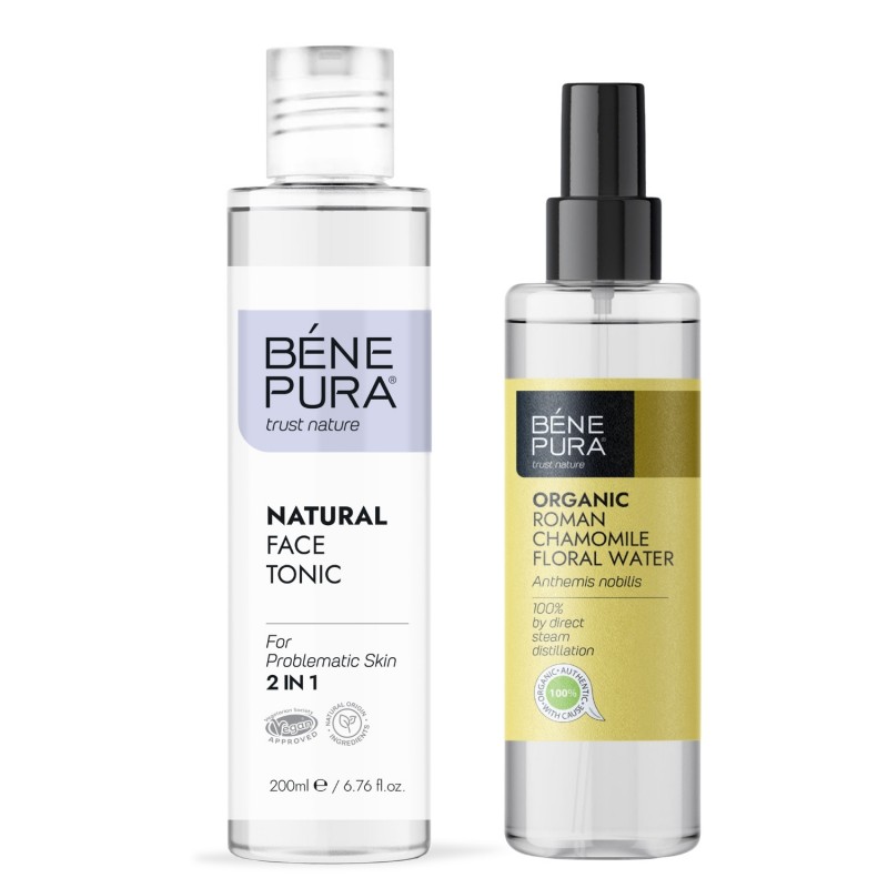 Gezichtstonic voor een Problematische Huid en Bio Romeins Kamillewater - GMC