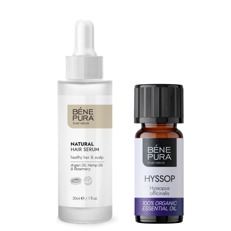 Haarserum en Bio Hysop Etherische olie - Productenvergelijking
