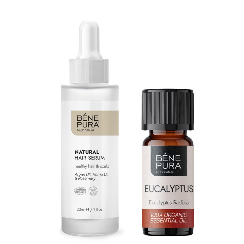 Haarserum en Bio Eucalyptus Radiata Etherische olie - GMC