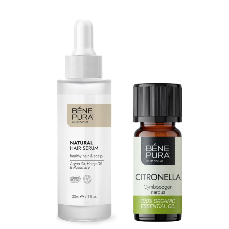 Haarserum en Bio Citronella Etherische olie - GMC