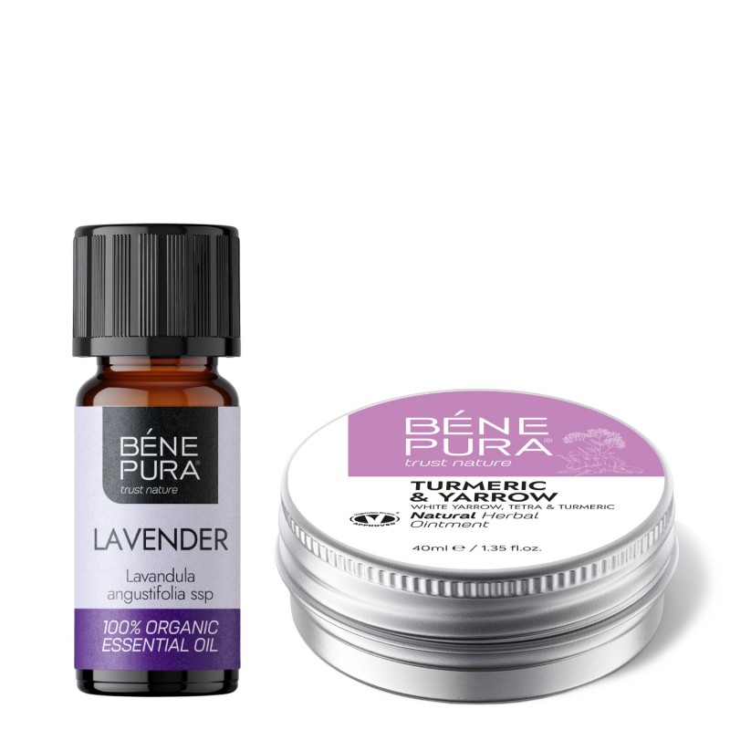 Aambeien Zalf met Wit Duizendblad, Tetra en Kurkuma en Bio Lavendel Etherische olie - GMC