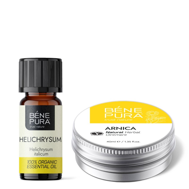 Kneuzing en Spierzalf met Arnica en Bio Helichrysum Etherische olie - GMC