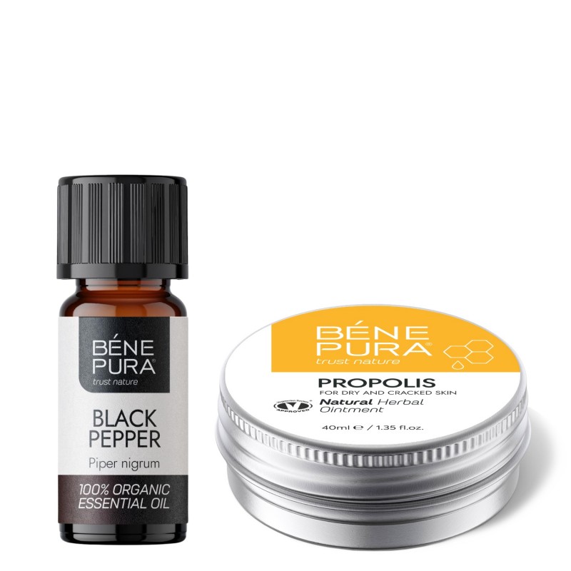 Anti Jeuk Zalf met 30% Propolis en Bio Zwarte Peper Etherische olie - GMC