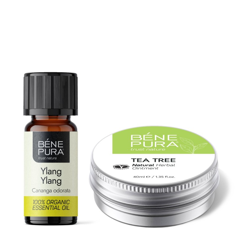 Anti Jeuk Zalf met Tea Tree en Bio Ylang-ylang Etherische olie - GMC