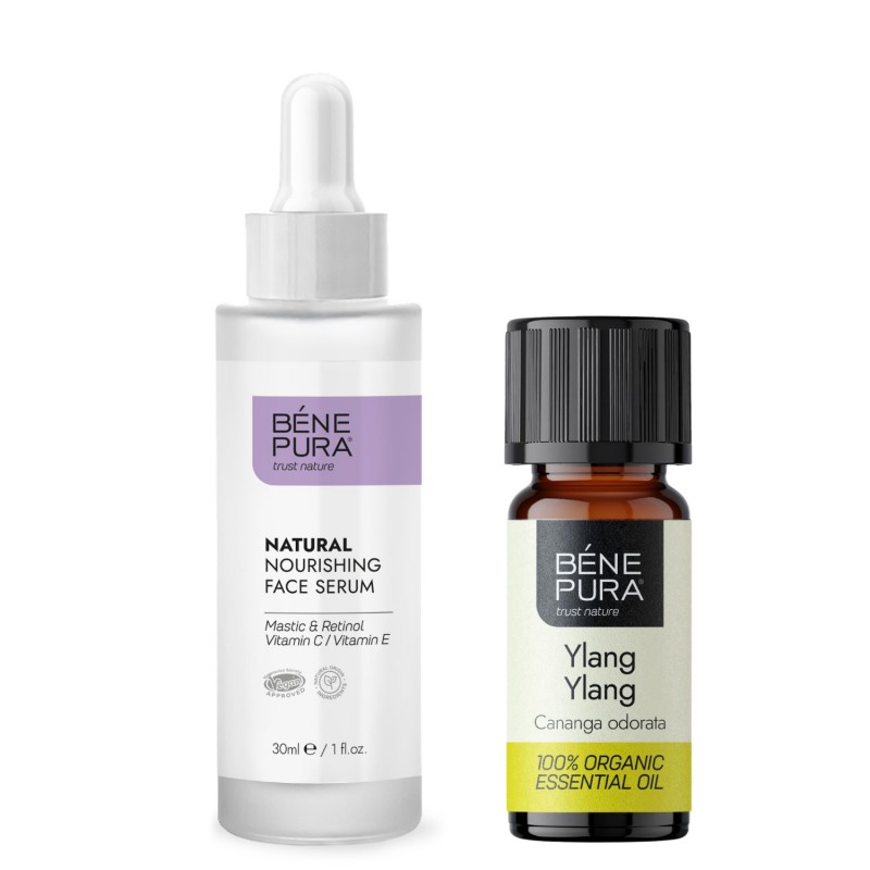 Retinol Gezichtsserum en Bio Ylang-ylang Etherische olie - Productenvergelijking