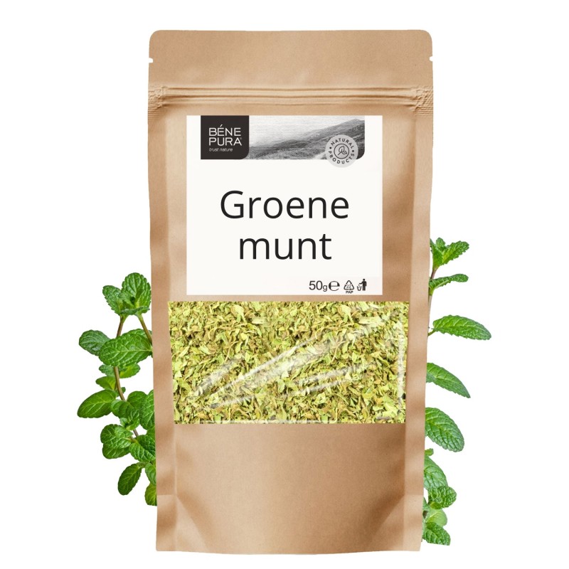 Groene munt - 50g - Kruiden voor slapen