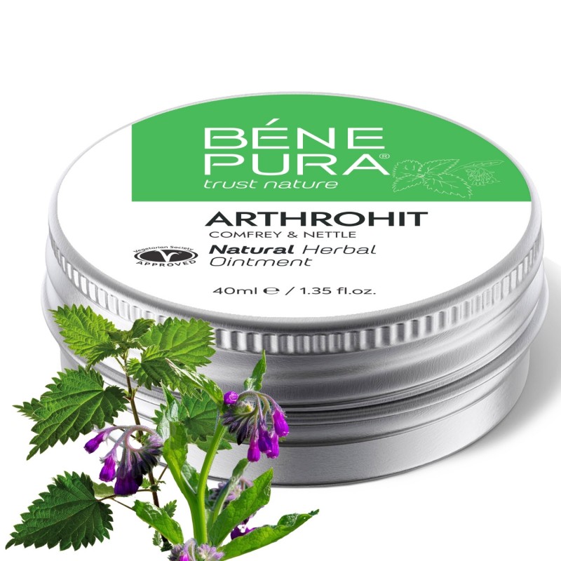 Gewrichtszalf met Smeerwortel en Brandnetel - 40ml - Kruidenzalven