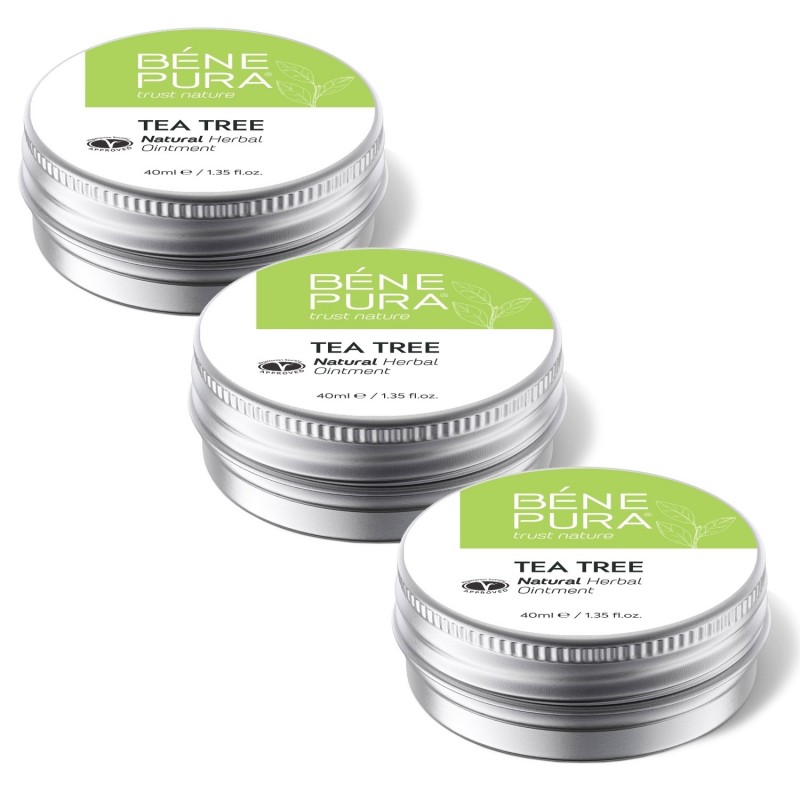 3x Anti Jeuk Zalf met Tea Tree - 40ml - Zalven voor jeuk