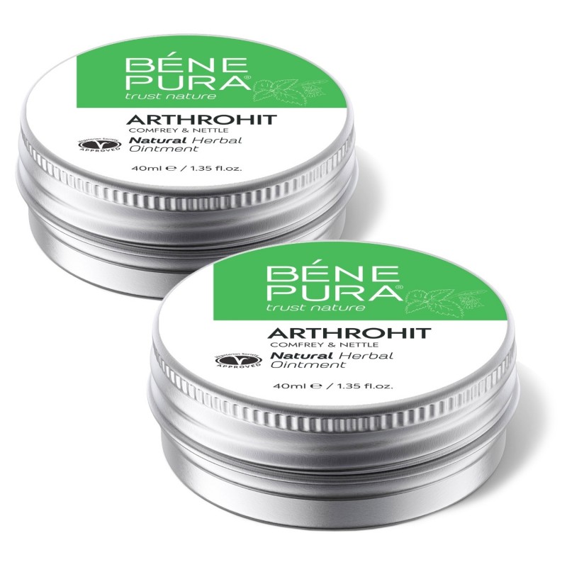 2x Gewrichtszalf met Smeerwortel en Brandnetel - 40ml - Kruidenzalven