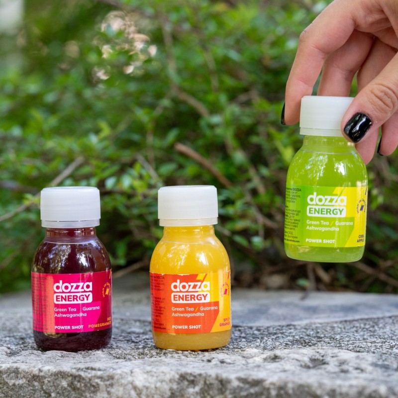 6x Pack DOZZA Energy Cool Apple Energieshot - 60ml - Benepura.nl 6x Pack DOZZA Energy Cool Apple Energieshot - 60ml