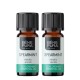2x Bio Groene Munt Etherische olie - 5ml