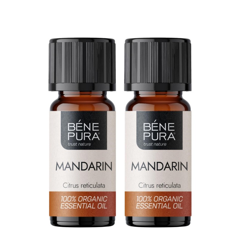 2x Bio Rode Mandarijn Etherische olie - 10ml