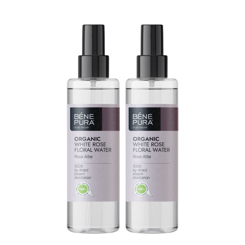 2x Bio Rozenwater van Rosa Alba - 250ml - Natuurlijke cosmetica