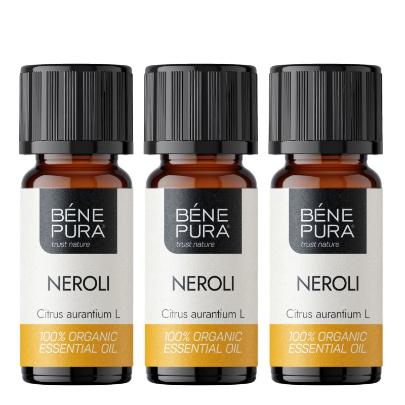 3x Bio Neroli Etherische olie - 10ml