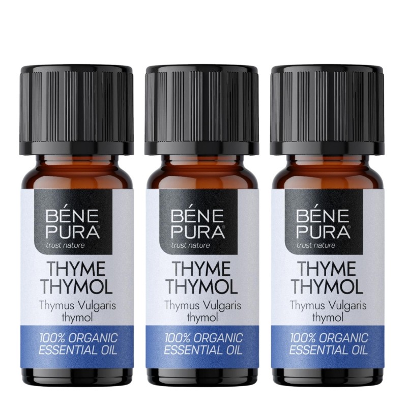 3x Bio Tijm Thymol Etherische olie - 5ml - Productenvergelijking