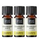 3x Bio Witte Grapefruit Etherische olie - 10ml