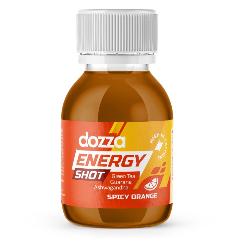 DOZZA Energy Spicy Orange Energieshot - 60ml - Energiedrankjes