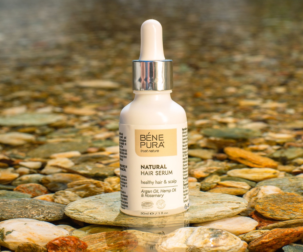 Haarserum met rozemarijnolie en arganolie