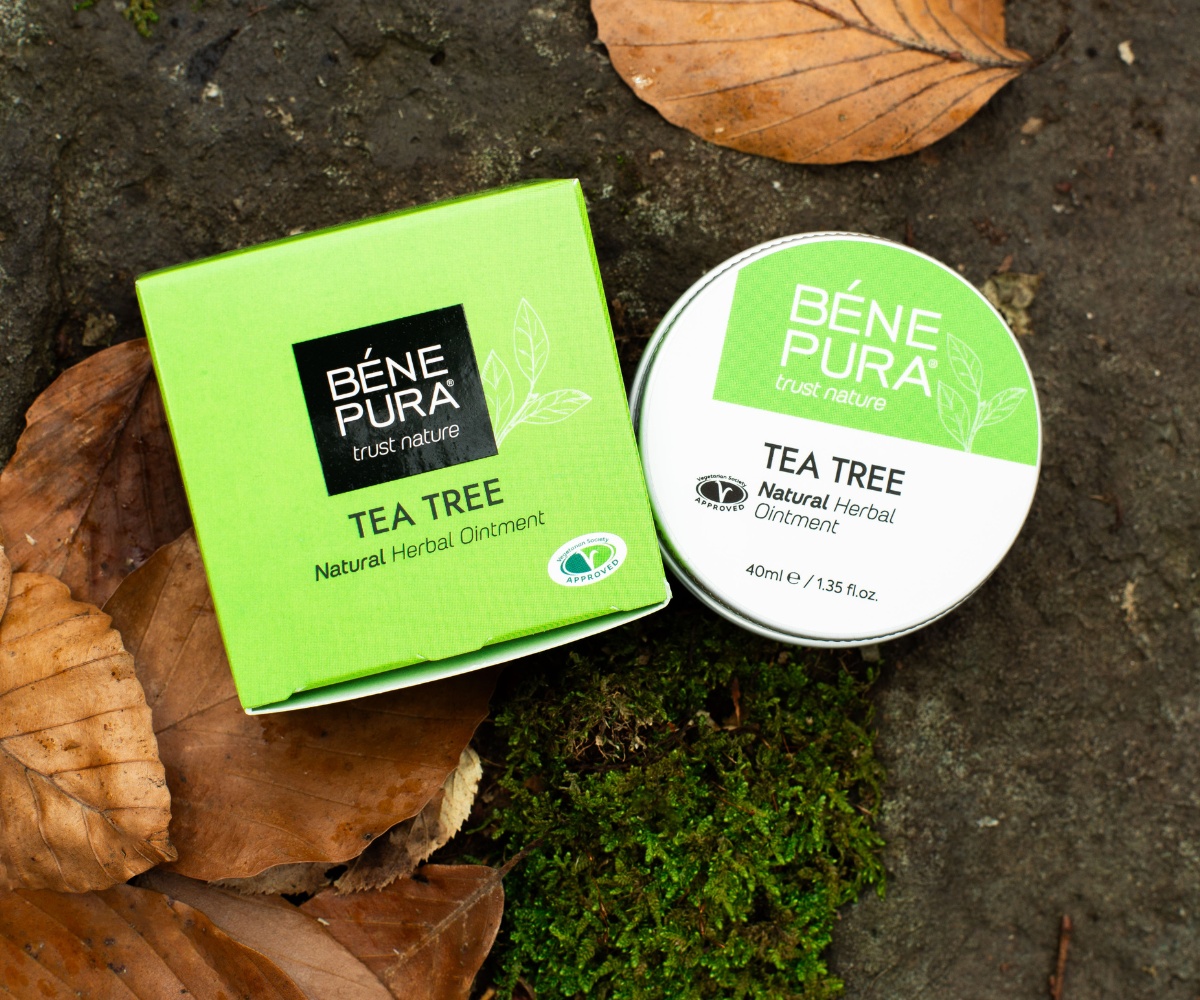Zalf tegen jeuk en huiduitslag met tea tree