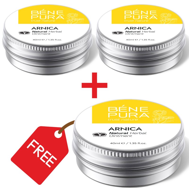 3x Kneuzing en Spierzalf met Arnica - 40ml - Productenvergelijking