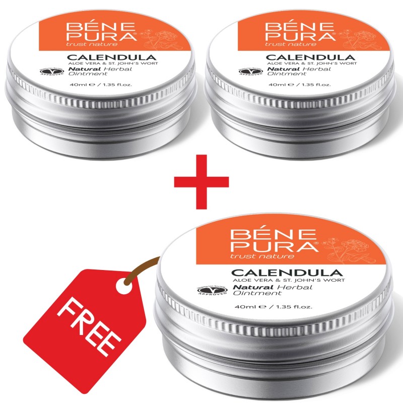 3x Brand- en Wondzalf met Calendula, Aloë Vera en St. Janskruid - 40ml - Productenvergelijking