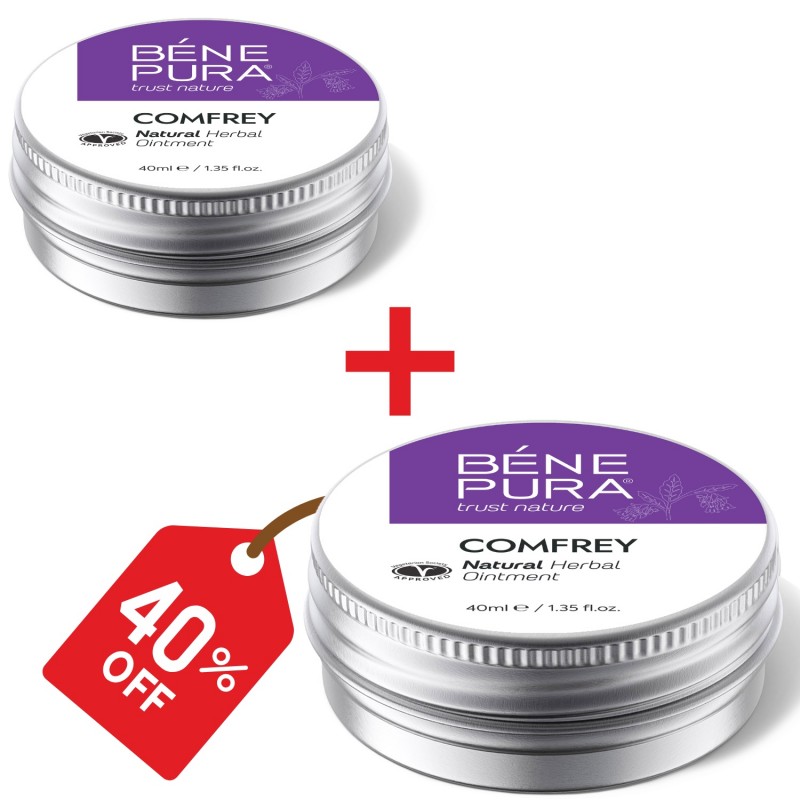 2x Gewrichtszalf met Smeerwortel - 40ml - Kruidenzalven