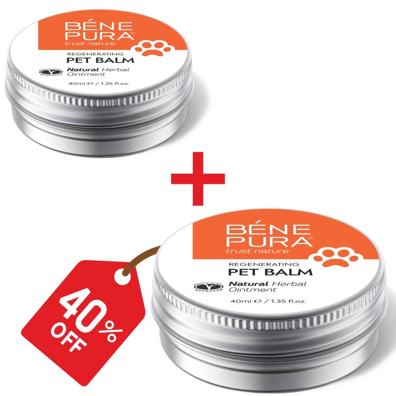 2x Regenererende Huisdier Balsem met Goudsbloem - 40ml - Zalven voor honden