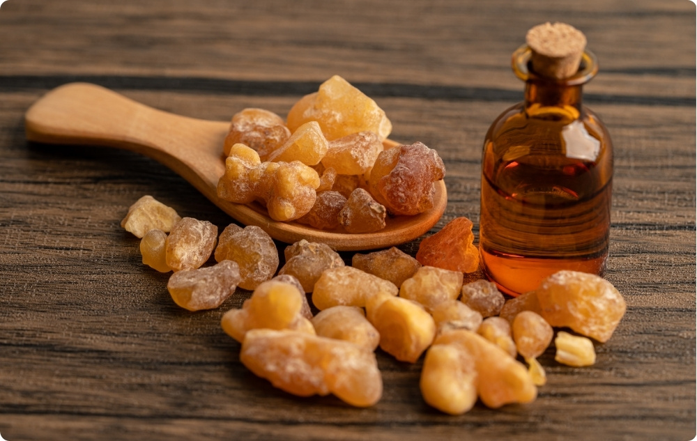 Waarbij helpt Wierook Etherische olie?